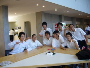 Japanese high school students