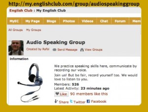 Audio Speaking Group