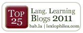 Top 25 Language Learning Blogs 2011