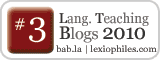Top 10 Language Teaching Blogs 2010