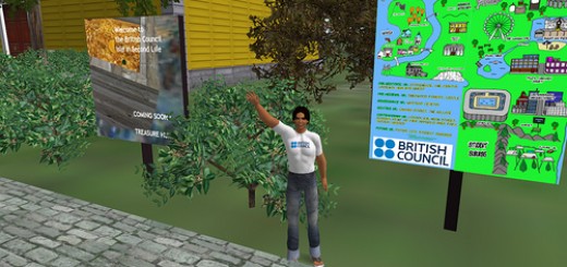 British Council Island in Second Life